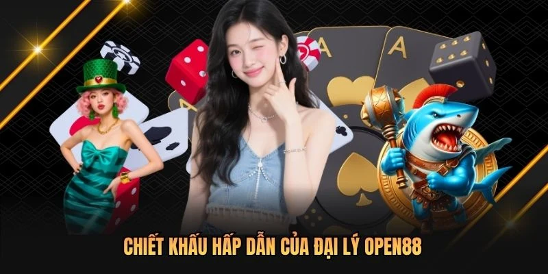 Chiết khấu hấp dẫn của đại lý OPEN88