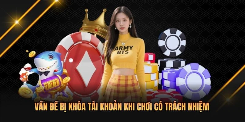 Vấn đề bị khóa tài khoản khi chơi có trách nhiệm